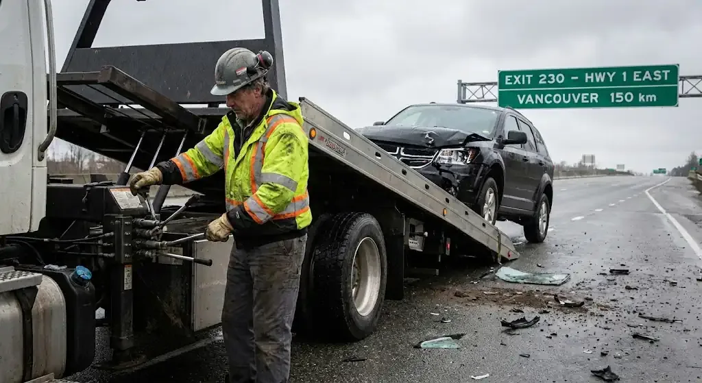 Burlington accident recovery with proper scene management